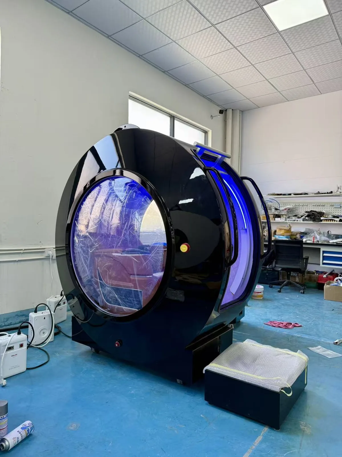 Black ARC at our factory, protective film on