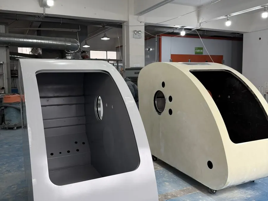 Formed chamber bodies before finishing