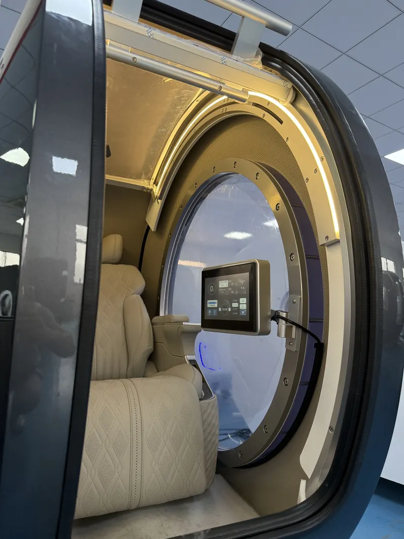 Touch panel on the door frame