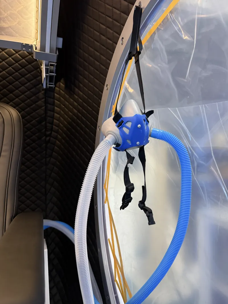 BIBS mask with the optional 20L all-in-one system