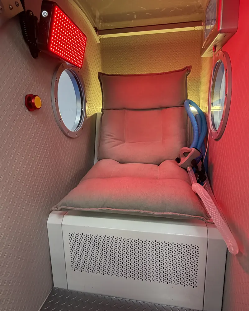 Infrared panel inside ORION COMPACT