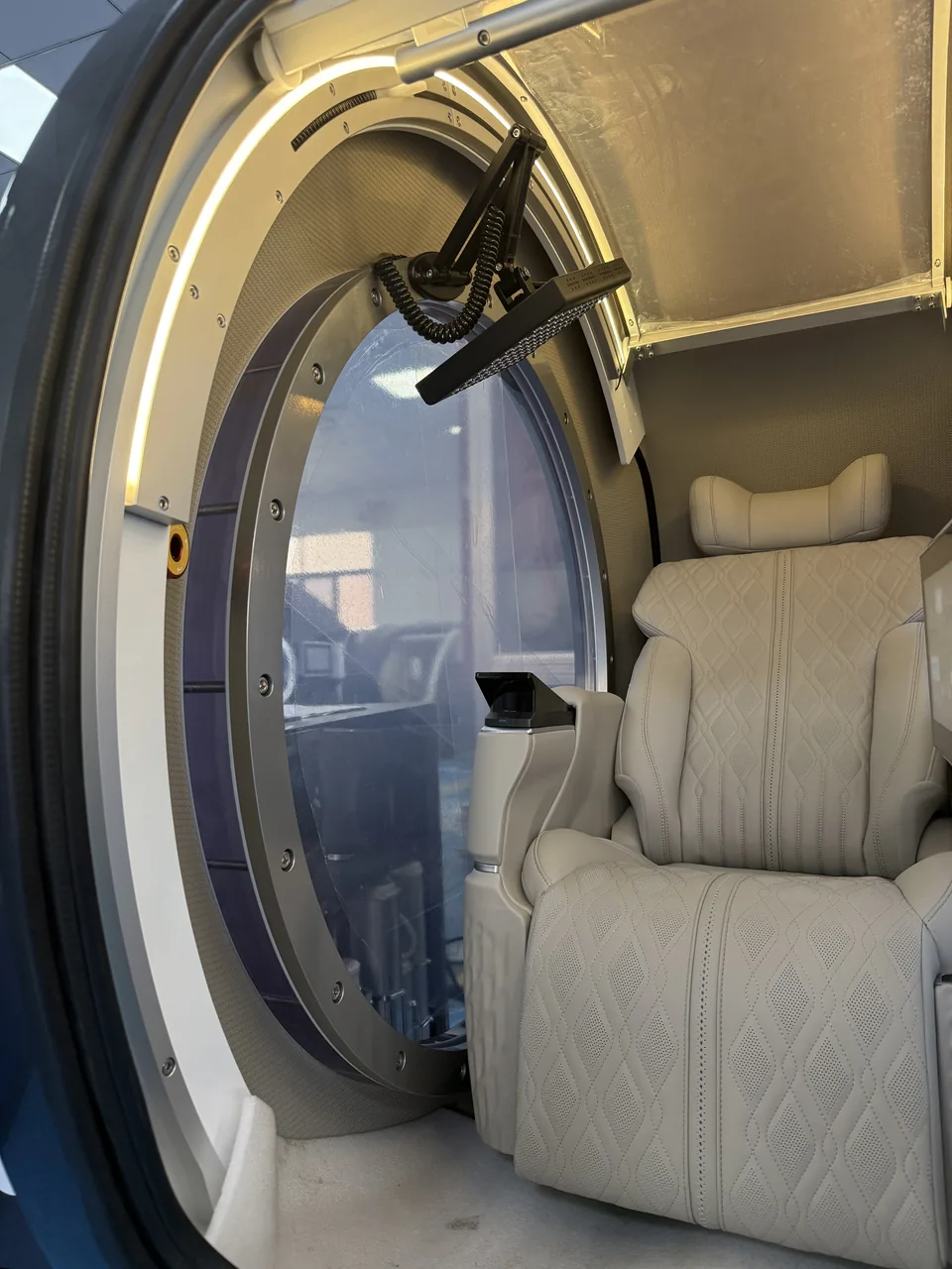 ARC interior seen from the door side