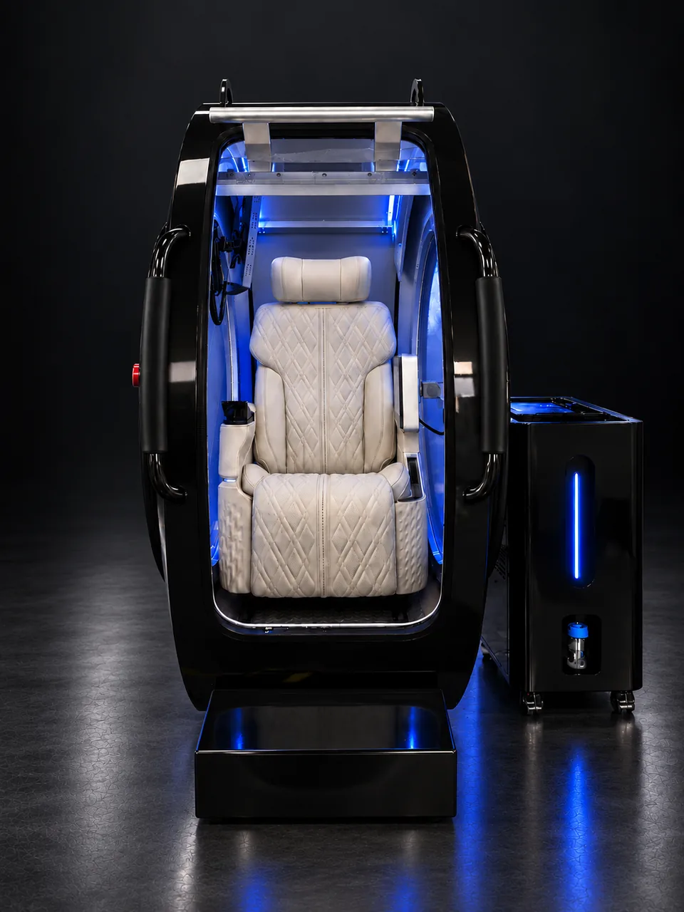 ARC in Black — front, with main unit