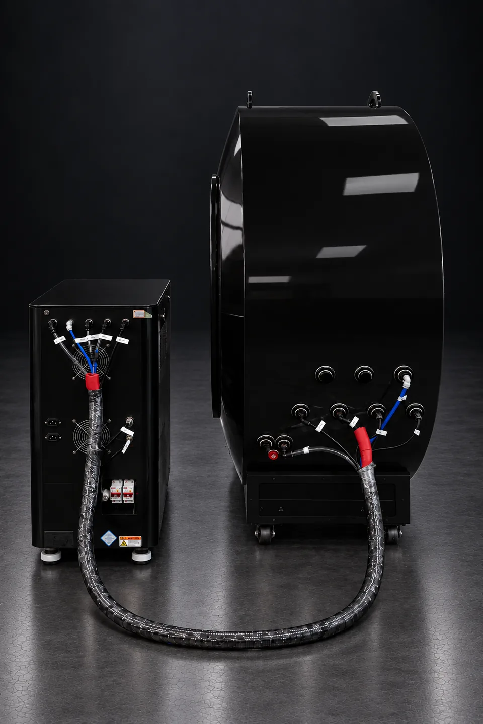 ARC in Black — rear, with main unit