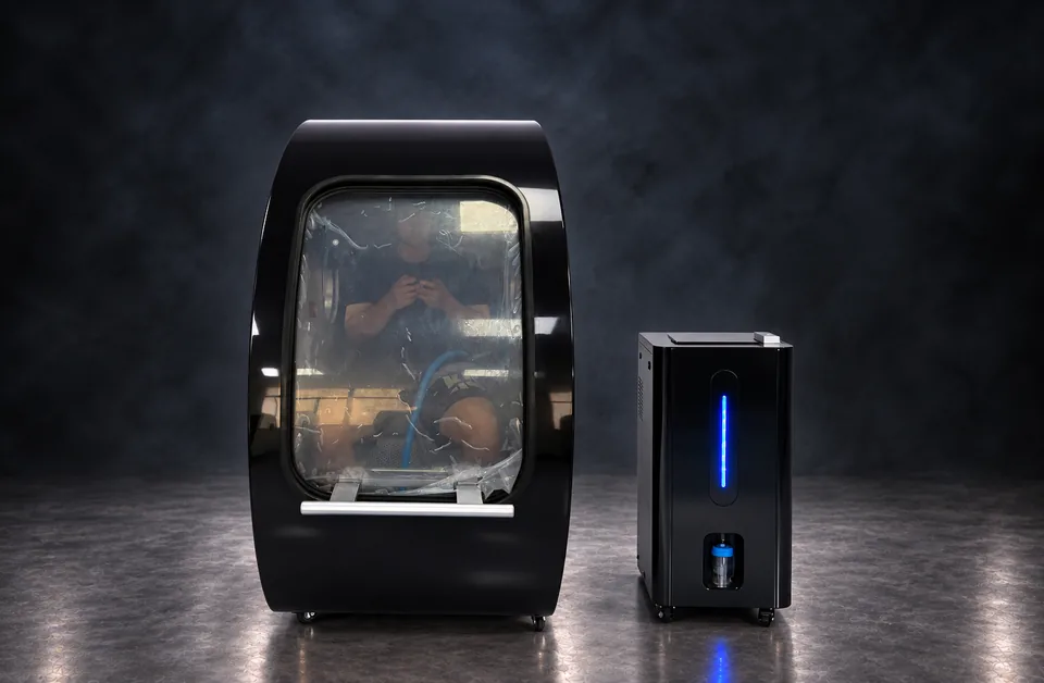 ORION COMPACT in Black — front