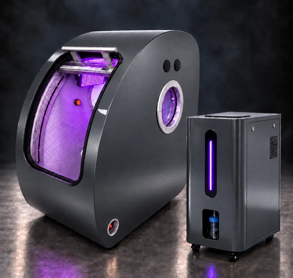 ORION COMPACT in Dark Grey — door open