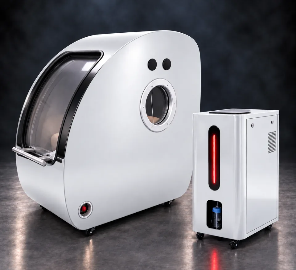 ORION COMPACT in White — with main unit