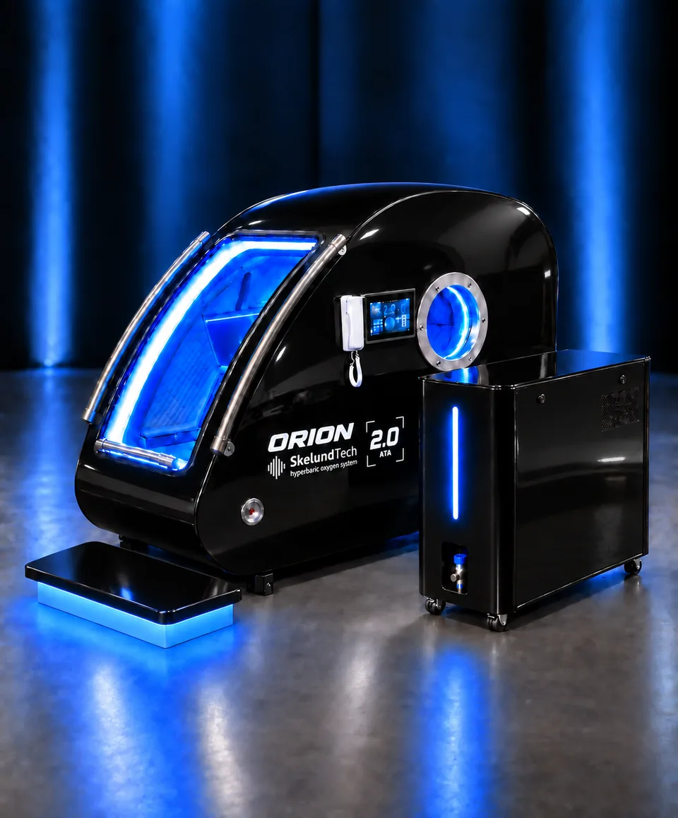 ORION in Black — with main unit